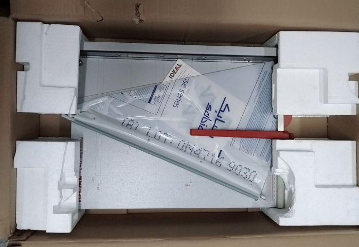 เครื่องตัดกระดาษ ระบบมือโยกแบบตั้งโต๊ะ ยี่ห้อ IDEAL รุ่น 1046 จากเยอรมัน รูปที่ 2