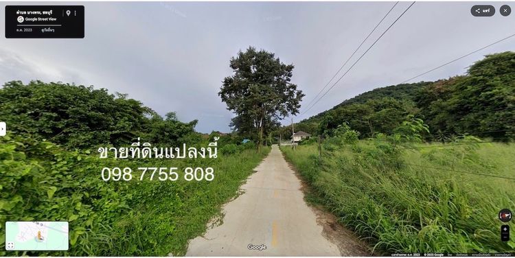 ขายที่ดินถนนสุขาภิบาล 9 อ่างเก็บนำ้บางพระ ศรีราชา ชลบุรี  098 7755 808 รูปที่ 2