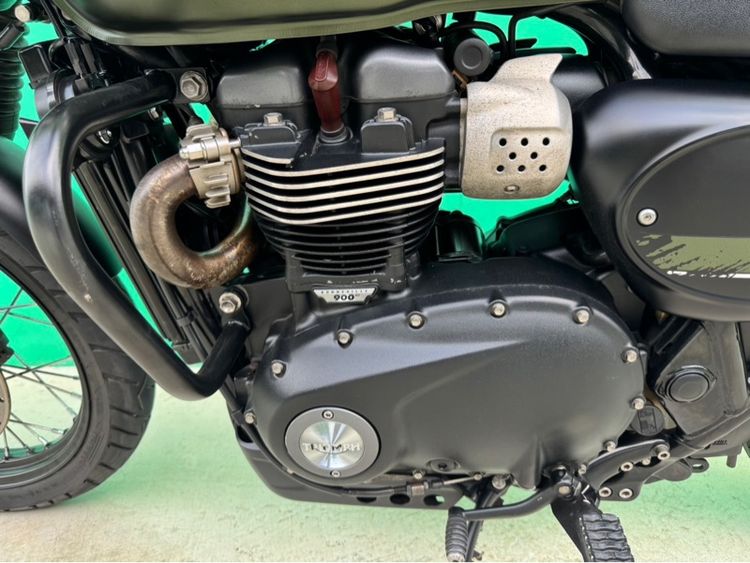 Triumph Street scrambler900 สีเขียว ปี17จด18  รูปที่ 18