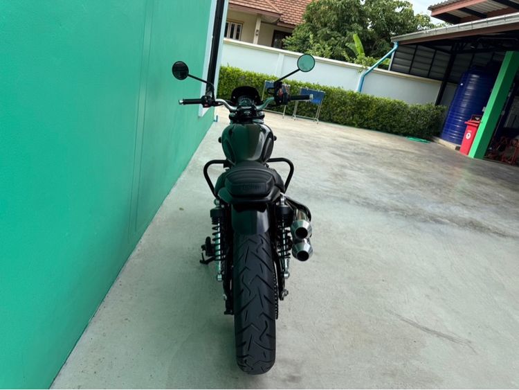 Triumph Street scrambler900 สีเขียว ปี17จด18  รูปที่ 12