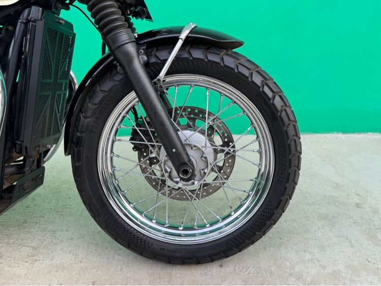 Triumph Bonneville T100 สีขาวส้ม ปี 2018 จด 2019  รูปที่ 7