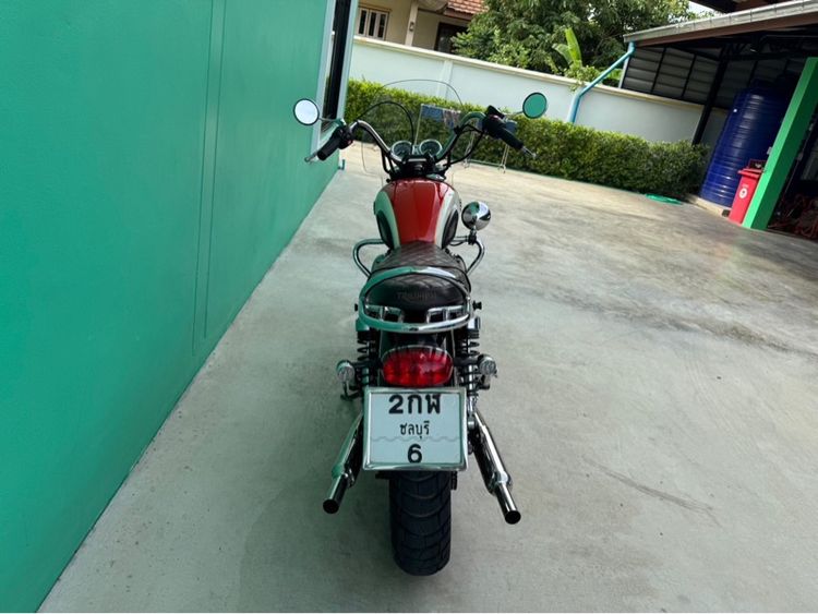 Triumph Bonneville T100 สีขาวส้ม ปี 2018 จด 2019  รูปที่ 11