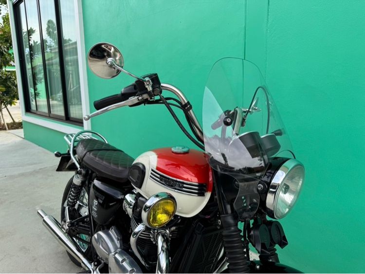 Triumph Bonneville T100 สีขาวส้ม ปี 2018 จด 2019  รูปที่ 14