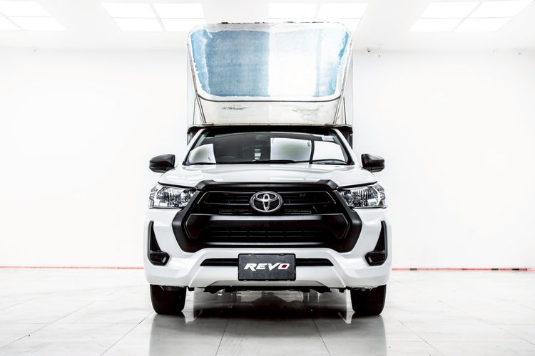 Toyota Hilux Revo 2023 2.4 Entry Pickup ดีเซล ไม่ติดแก๊ส เกียร์ธรรมดา ขาว รูปที่ 4
