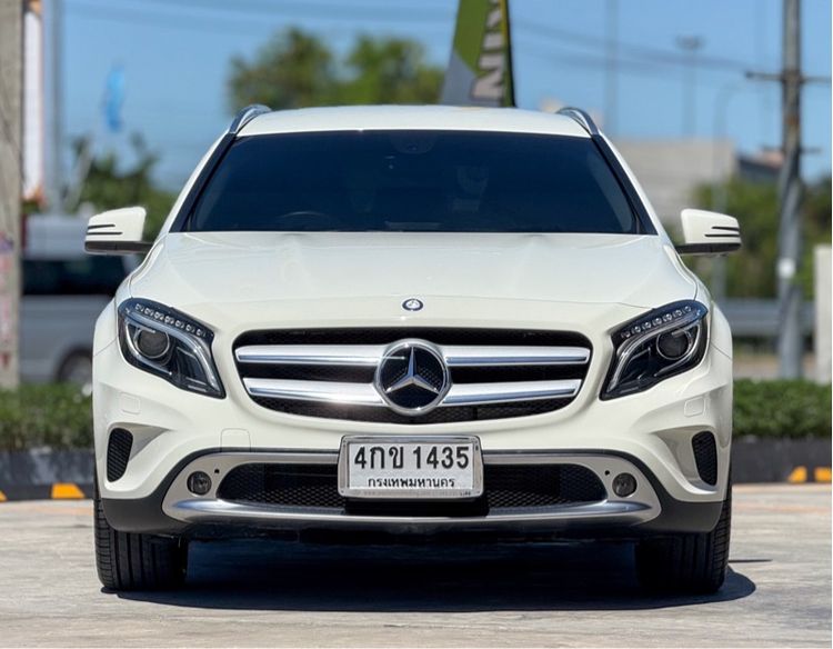 Mercedes-Benz GLA-Class 2014 GLA200 Utility-car เบนซิน ไม่ติดแก๊ส เกียร์อัตโนมัติ ขาว รูปที่ 2