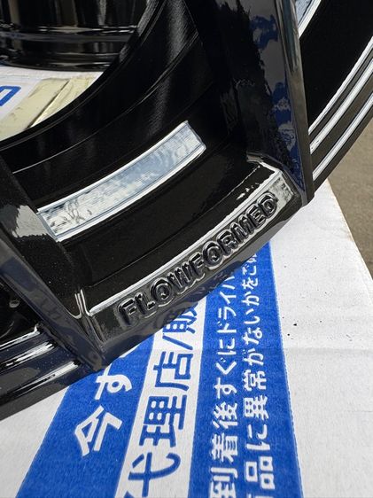 ล้อแม็กมือ1 ขอบ15 FX15 4รู100 กว้าง7 ออฟ35 สีดำเงา ล้อเบา FLOW FORMING งานSEVENFIFTH งานสวยมากๆ รูปที่ 7