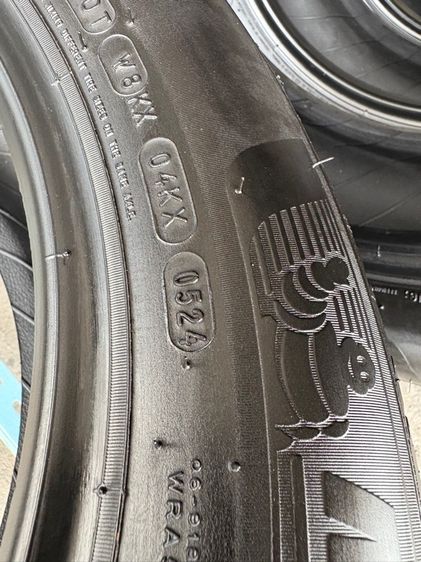 ยางMICHELIN215-60-17 ปี24 ปีแท้  ใส่แทน 215-55-17 กับ 225-55-17 ได้เลยจ้า  รูปที่ 9
