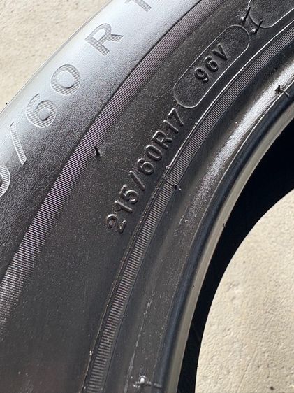 ยางMICHELIN215-60-17 ปี24 ปีแท้  ใส่แทน 215-55-17 กับ 225-55-17 ได้เลยจ้า  รูปที่ 8