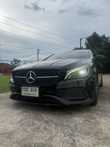 Mercedes-Benz CLA-Class 2018 CLA250 AMG Sedan เบนซิน ดำ รูปที่ 2