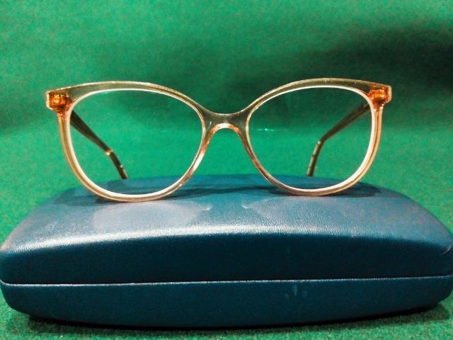 อื่นๆ แว่นสายตา กรอบแว่นตาแท้แบรนด์ Kylie Minogue รุ่น Enjoy your self รหัส 32856873 ขนาด 49-15-135มม.สีน้ำตาลอมชมพูเป็นกรอบแว่นตาแฟชั่นจากนักร้องออสเตรเลีย