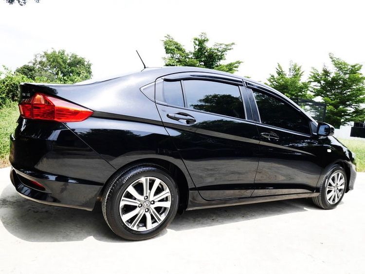 Honda City 2017 1.5 V i-VTEC Sedan เบนซิน ไม่ติดแก๊ส เกียร์อัตโนมัติ ดำ รูปที่ 4