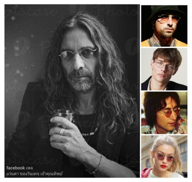 แว่นตาเจแปนิสแฮนด์คราฟท์ในตำนาน  บาดาเกรซ–BADA GRACE  by LUNETTA BADA โมเดลหยดน้ำ–แพนโต้ กรอบไทเทเนียมบริสุทธิ์สีทอง เลนส์กระจกคริสตัลฝรั่งเศสกันแดด สีกลีบบัว...Authentic Vintage BADA GRACE by LUNETTA BADA Handcrafted in Sabae, Japan รูปที่ 6