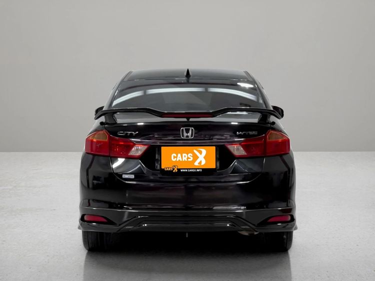 Honda City 2014 1.5 Sv i-VTEC Sedan เบนซิน ไม่ติดแก๊ส เกียร์อัตโนมัติ ดำ รูปที่ 4