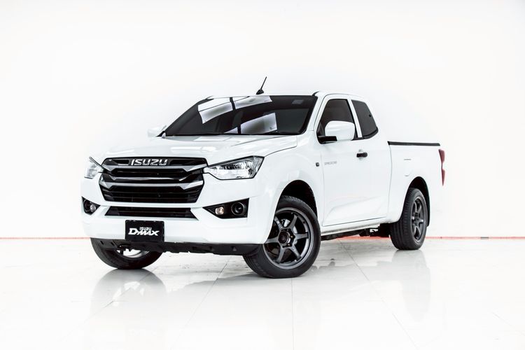 Isuzu D-MAX 2023 1.9 S Pickup ดีเซล ไม่ติดแก๊ส เกียร์อัตโนมัติ ขาว