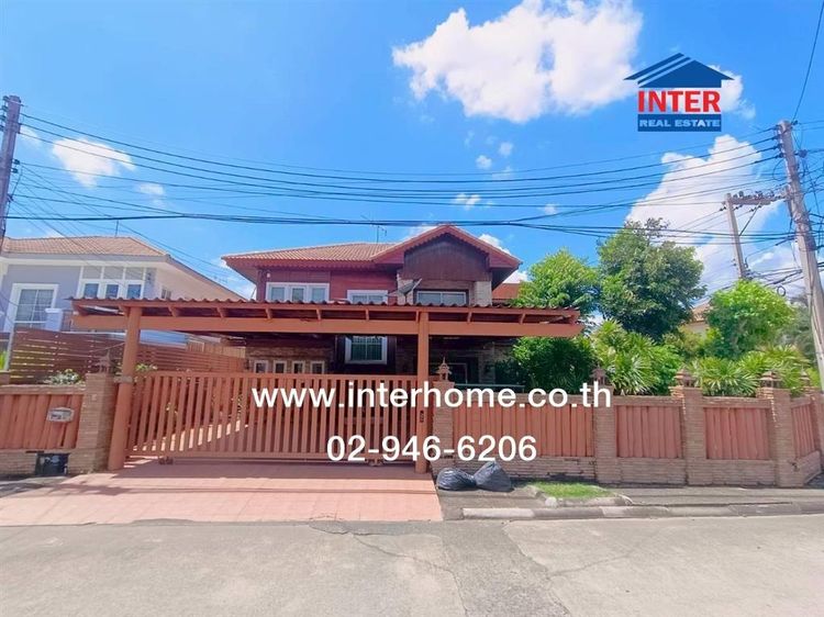 บ้านเดี่ยว 2 ชั้น 85.1 ตร.ว. หมู่บ้านภัสสร12 รังสิตคลอง3 ถนนรังสิต-นครนายก ถนนโยธาธิการคูคต-คลองหลวง คลองหลวง ปทุมธานี