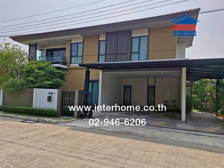 ไม่ใช่ บ้านเดี่ยว 2 ชั้น 87.3 ตร.ว. หมู่บ้านบุราสิริ ราชพฤกษ์345 ถนนราชพฤกษ์ ถนนหมายเลข345 ปากเกร็ด นนทบุรี