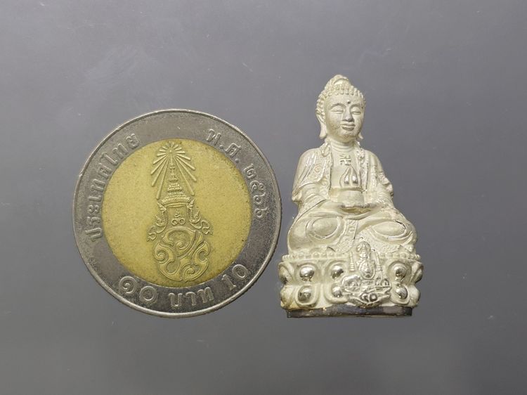 พระกริ่งยูไลฮุก กาญจนาภิเษก เนื้อเงิน99.9 โครงการพัฒนาบูรณะพระอุโบสถ วัดแก้วแจ่มฟ้า พ.ศ.2539 รูปที่ 6