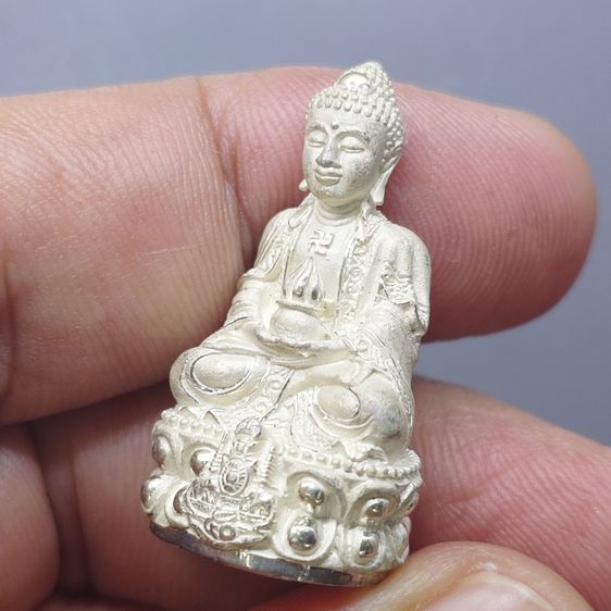 พระกริ่งยูไลฮุก กาญจนาภิเษก เนื้อเงิน99.9 โครงการพัฒนาบูรณะพระอุโบสถ วัดแก้วแจ่มฟ้า พ.ศ.2539 รูปที่ 4