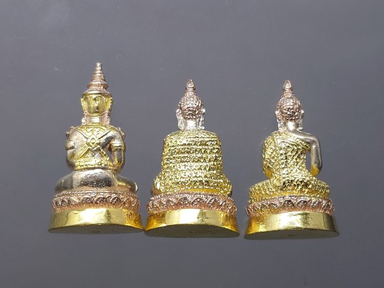 พระแก้วมรกต ชุด 3 ฤดู เนื้อเงินสามกษัตริย์ พิธีมหาพุทธาภิเษก วัดพระศรีรัตนศาสดาราม ปี2538 ตลับเดิม รูปที่ 5