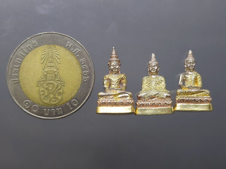 พระแก้วมรกต ชุด 3 ฤดู เนื้อเงินสามกษัตริย์ พิธีมหาพุทธาภิเษก วัดพระศรีรัตนศาสดาราม ปี2538 ตลับเดิม รูปที่ 7