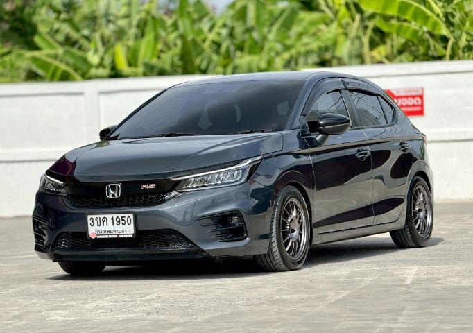 Honda City 2021 1.0 RS เบนซิน เกียร์อัตโนมัติ เทา