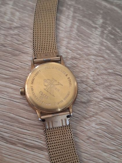 นาฬิกาเรือนทองยี่ห้อCK calvin klein สภาพนางฟ้าส่งต่อไม่ได้ใส่ รูปที่ 4