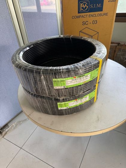 ขาย สายไฟ Yazaki THW 35 mm. (100เมตรx2ม้วน) ของใหม่ ยังไม่แกะ รูปที่ 2