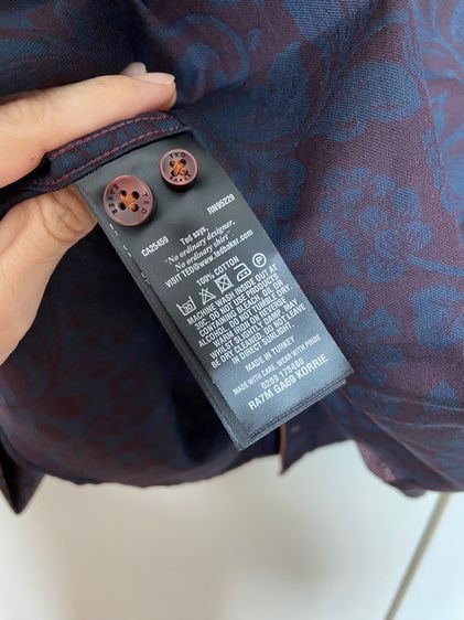 TED BAKER shit ผู้ชาย ของแท้  รูปที่ 11