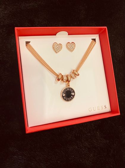 Guess USA แท้ 💯 สินค้านำเข้า เซทสร้อย และต่างหู ส่งฟรี รูปที่ 2