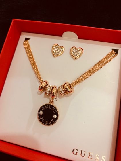 Guess USA แท้ 💯 สินค้านำเข้า เซทสร้อย และต่างหู ส่งฟรี รูปที่ 3
