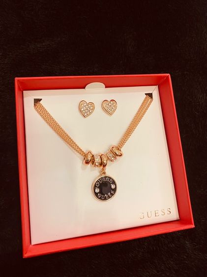 Guess USA แท้ 💯 สินค้านำเข้า เซทสร้อย และต่างหู ส่งฟรี รูปที่ 4