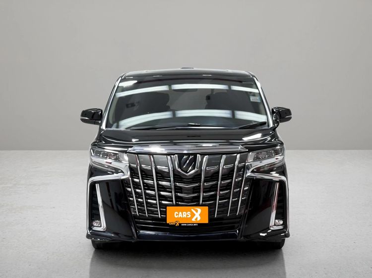 Toyota Alphard 2018 2.5 S C-Package Sedan เบนซิน ไม่ติดแก๊ส เกียร์อัตโนมัติ ดำ รูปที่ 3
