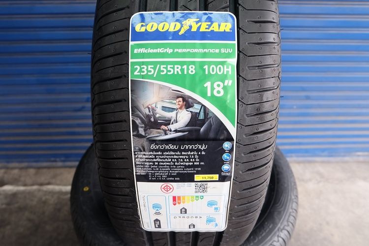 🚩 ยางใหม่ Goodyear รุ่น EfficientGrip Performance SUV ขนาด 235 55R18 ปี24 รูปที่ 2