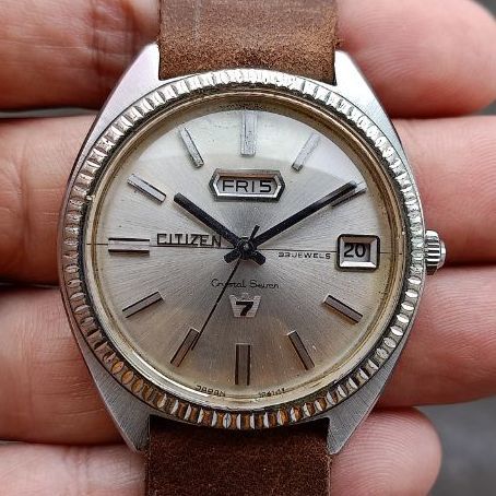เงิน Citizen Crystal 7