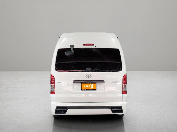 Toyota Commuter 2019 3.0 Van ดีเซล ไม่ติดแก๊ส เกียร์อัตโนมัติ ขาว รูปที่ 4