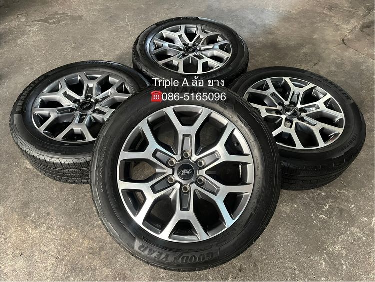 อื่นๆ อะลูมิเนียมอัลลอย 20" ✨ล้อแม็ก✨Ford Everest Next-Gen ขอบ 20 เทาหน้าเงา พร้อมยาง 255-55-20 GoodYear💥ปลายปี 22💥