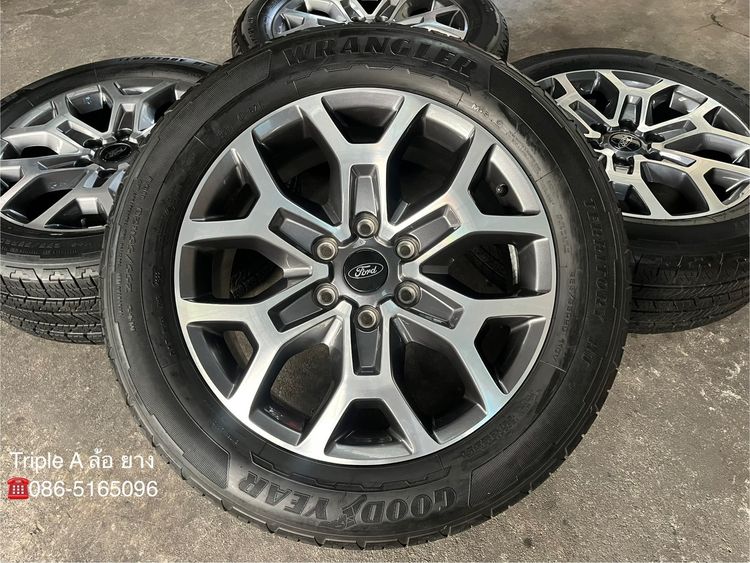 ✨ล้อแม็ก✨Ford Everest Next-Gen ขอบ 20 เทาหน้าเงา พร้อมยาง 255-55-20 GoodYear💥ปลายปี 22💥 รูปที่ 2