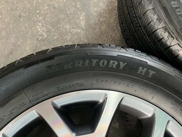 ✨ล้อแม็ก✨Ford Everest Next-Gen ขอบ 20 เทาหน้าเงา พร้อมยาง 255-55-20 GoodYear💥ปลายปี 22💥 รูปที่ 8