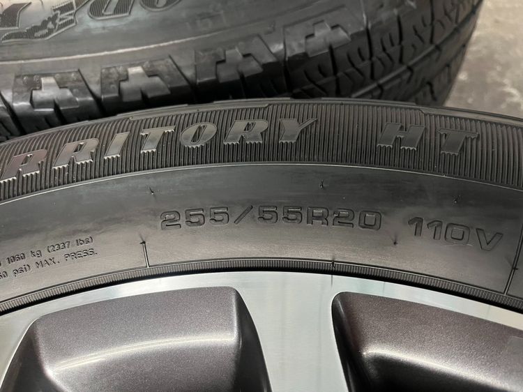✨ล้อแม็ก✨Ford Everest Next-Gen ขอบ 20 เทาหน้าเงา พร้อมยาง 255-55-20 GoodYear💥ปลายปี 22💥 รูปที่ 9