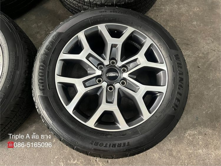✨ล้อแม็ก✨Ford Everest Next-Gen ขอบ 20 เทาหน้าเงา พร้อมยาง 255-55-20 GoodYear💥ปลายปี 22💥 รูปที่ 3