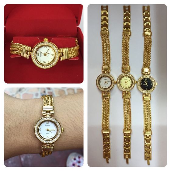 นาฬิกาข้อมือสไตล์เหรดมีหลายรุ่นหลายแบบให้เลือกวัสดุอย่างดีไม่ลอกระบบอนาล็อกใช้ถ่านเครื่องญี่ปุ่น รูปที่ 3