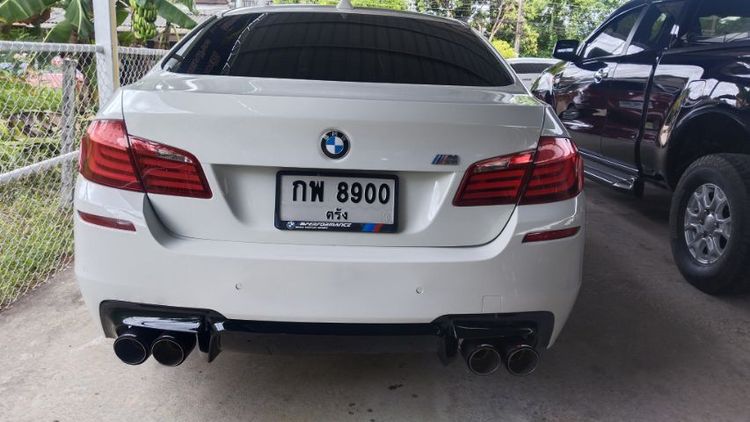 BMW Series 5 2010 523i Sedan เบนซิน ไม่ติดแก๊ส เกียร์อัตโนมัติ ขาว รูปที่ 4