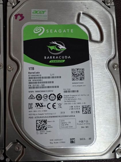 Hdd sata 3.5 1Tb , 500Gb รูปที่ 8