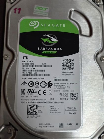 Hdd sata 3.5 1Tb , 500Gb รูปที่ 2