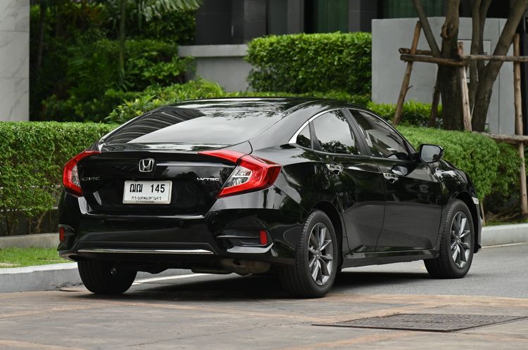 Honda Civic 2020 1.8 EL i-VTEC Sedan เบนซิน ไม่ติดแก๊ส เกียร์อัตโนมัติ ดำ รูปที่ 4