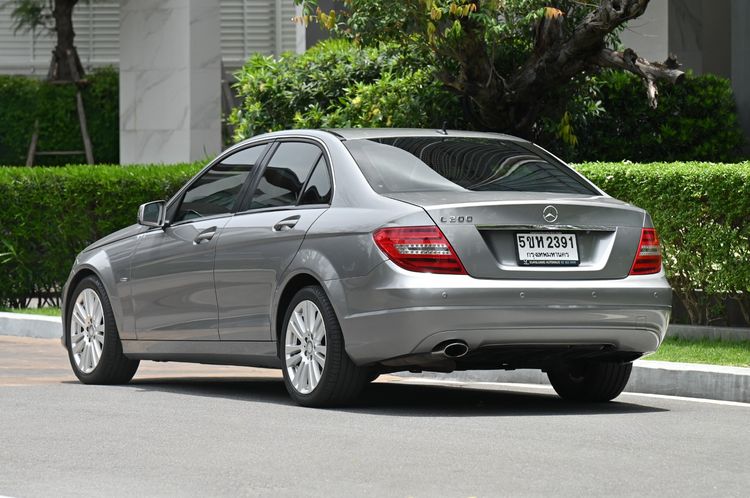 Mercedes-Benz C-Class 2014 C200 Sedan เบนซิน ไม่ติดแก๊ส เกียร์อัตโนมัติ เทา รูปที่ 3