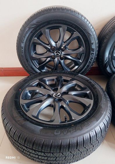 ล้อแม็ก Mazda 2 ปี 2018 ขอบ 15 นิ้ว พร้อมยาง Dunlop 185 65 R15 ยาง 3 เส้นอายุ 2 ปี 1 เส้นใหม่สภาพดี รอยเล็กน้อย รูปที่ 7
