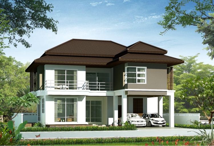 อื่นๆ มีบางส่วน 2014 🏡 ขายบ้านเดี่ยว 2 ชั้น หมู่บ้านพรรณพฤกษา เฟส 2 หาดใหญ่  (แบบบ้านฟลอร่า FLORA) รูปที่ 2