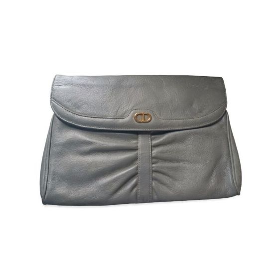 ไม่ระบุ อื่นๆ หนังแท้ Dior Clutch Bag