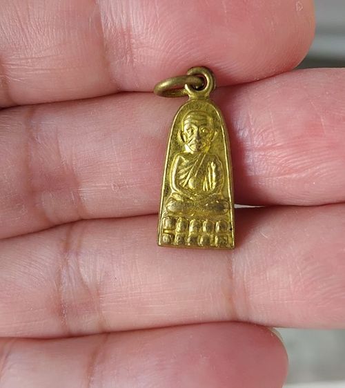 เหรียญหลวงปู่ทวด ทะเลซุง ปี2508 วัดช้างให้  พิมพ์เล็กบัว 5 รูปที่ 2